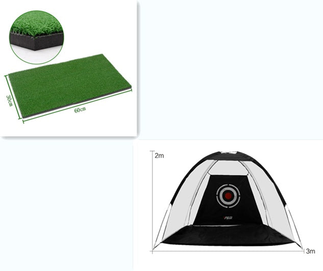 Golf Practice Net Tent - Golf Hitting Cage, Garden & Grassland Practice Tent, Golf Training Equipment, Mesh Outdoor
