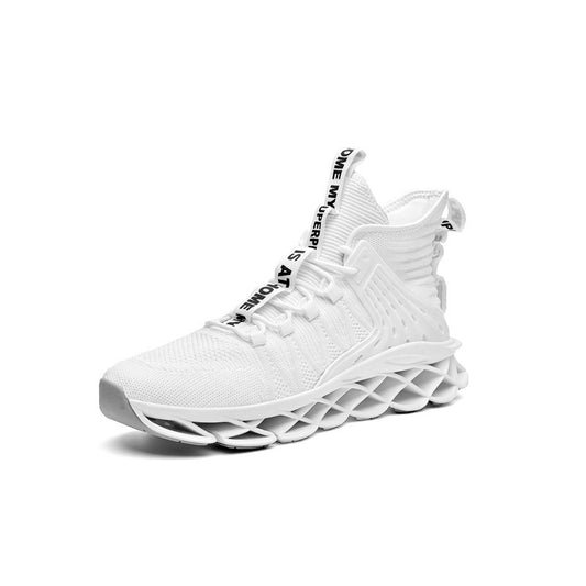 Men’s Casual Sports Fashion Shoes – Stylish Fly-Weave Sneakers with Comfortable TPU Sole