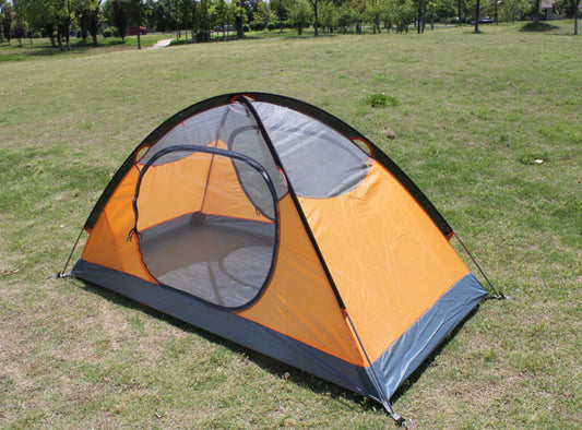 Outdoor Double Camping Rainproof Tent - Ultra-light, Windproof, Waterproof for High Mountain, Snowfield, and Outdoor Adventures