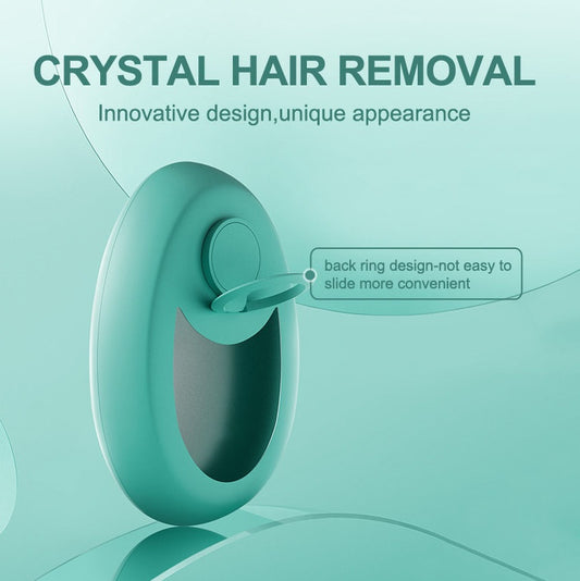 CJEER Upgraded Crystal Hair Removal Magic Eraser for Women & Men - Painless Exfoliating Tool for Legs, Arms, & Body