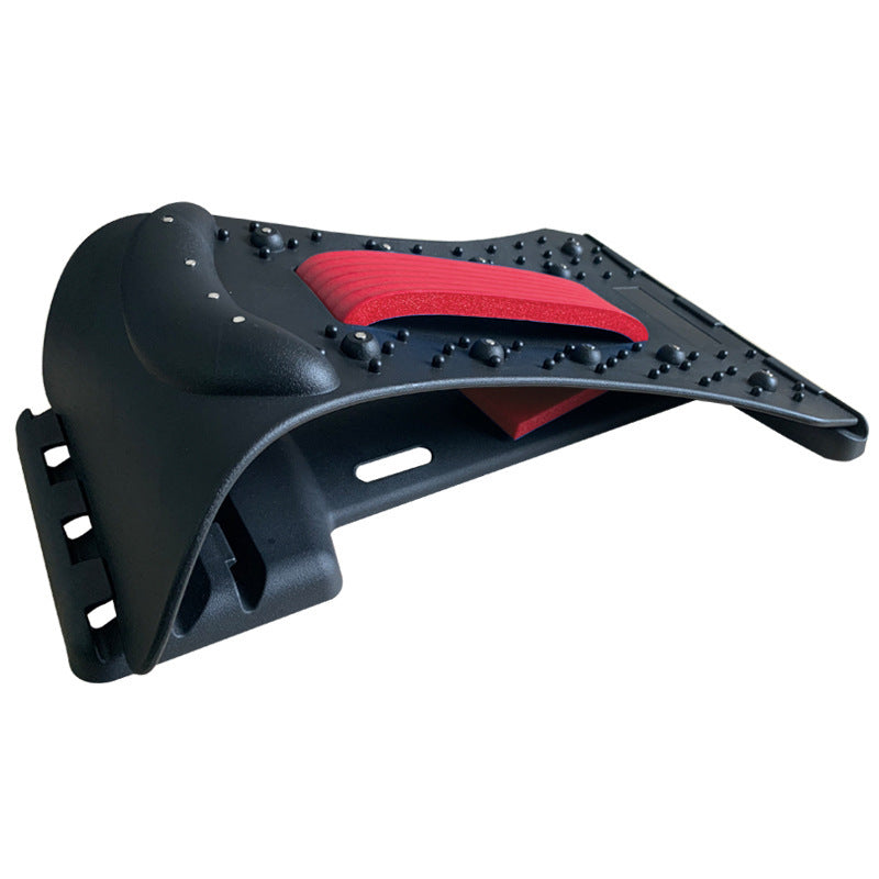 Back Massager & Lumbar Support - Adjustable Magnetic Acupressure Device for Pain Relief, Spinal Health, and Posture Correction