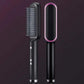 2-in-1 Hair Straightener & Curling Tong - Hot Comb, Negative Ion Dual-Purpose Electric Hair Brush with Intelligent Temperature Control