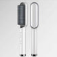 2-in-1 Hair Straightener & Curling Tong - Hot Comb, Negative Ion Dual-Purpose Electric Hair Brush with Intelligent Temperature Control