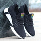 Men’s Breathable Sports Shoes – Lightweight Mesh Casual Running Shoes with Non-Slip Rubber Sole & Comfortable Insole