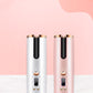 Rechargeable Automatic Hair Curler for Women - Portable Ceramic Curling Iron, LCD Display, Rotating Curling Wand, Ideal for Curls & Waves