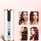 Rechargeable Automatic Hair Curler for Women - Portable Ceramic Curling Iron, LCD Display, Rotating Curling Wand, Ideal for Curls & Waves