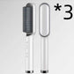 2-in-1 Hair Straightener & Curling Tong - Hot Comb, Negative Ion Dual-Purpose Electric Hair Brush with Intelligent Temperature Control