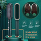 2-in-1 Hair Straightener & Curling Tong - Hot Comb, Negative Ion Dual-Purpose Electric Hair Brush with Intelligent Temperature Control