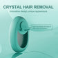 CJEER Upgraded Crystal Hair Removal Magic Eraser for Women & Men - Painless Exfoliating Tool for Legs, Arms, & Body