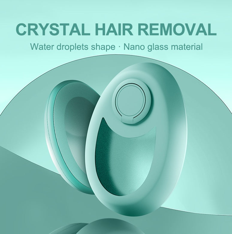 CJEER Upgraded Crystal Hair Removal Magic Eraser for Women & Men - Painless Exfoliating Tool for Legs, Arms, & Body