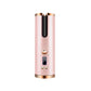 Rechargeable Automatic Hair Curler for Women - Portable Ceramic Curling Iron, LCD Display, Rotating Curling Wand, Ideal for Curls & Waves